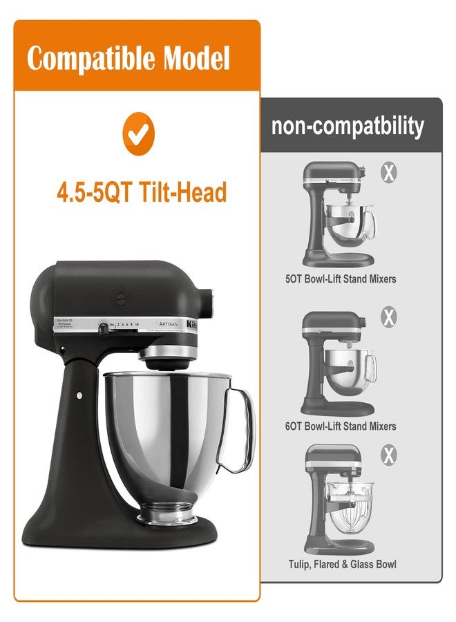 Dincerpen K45B Coated Flat Beater for KitchenAid 4.5-5 Quart Tilt-Head Stand Mixer Kitchen Aid Mixers Accessories, Kitchen Aid Paddle for Kitchenaid Mixer Attachments - Image 4